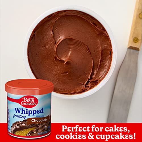 Betty Crocker Gluten Free Whipped Chocolate Frosting, 12 oz Pac...