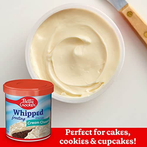 Betty Crocker Gluten Free Whipped Cream Cheese Frosting, 12 Oz