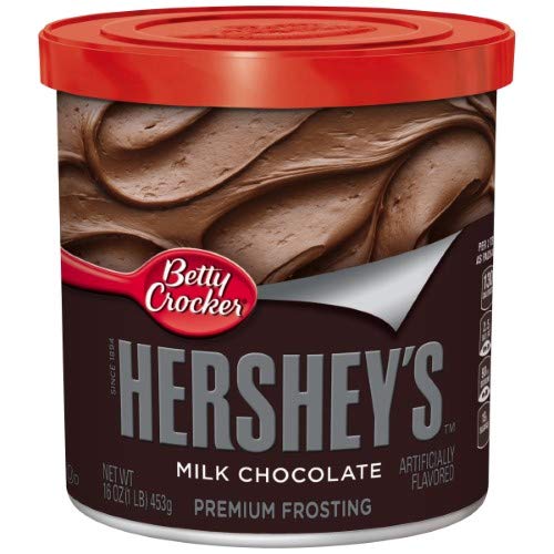 Betty Crocker Hersheys Milk Chocolate Frosting 16 Oz. Canister