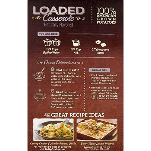 Betty Crocker Loaded Casserole Potatoes, 4.5 Oz