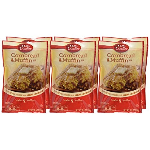 Betty Crocker, Muffin Mix, Authenic Cornbread &Amp; Muffin Mix, 6.5-