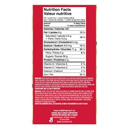 Betty Crocker Mug Cake Hot Fudge Double Chocolate Brownie With F