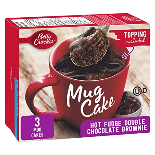 Betty Crocker Mug Cake Hot Fudge Double Chocolate Brownie With F