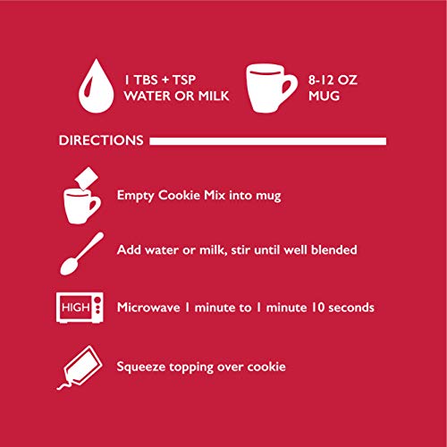 Betty Crocker Mug Treats, Chocolate Chip Cookie Mix With Fudge T