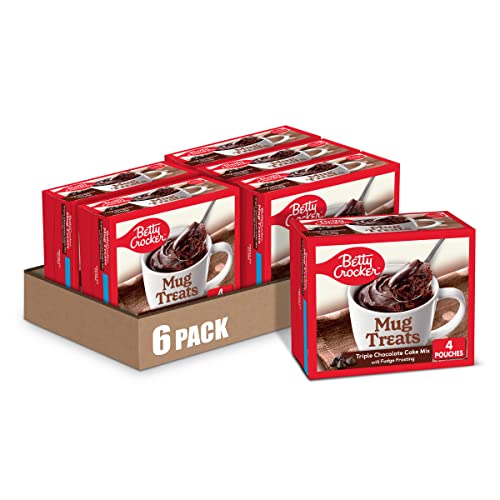 Betty Crocker Mug Treats Triple Chocolate Cake Mix with Fudge Fr... Betty Crocker Mug Treats Triple Chocolate Cake Mix with Fudge Fr...
