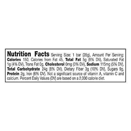 Betty Crocker Oatmeal Bar, Double Chocolate, 1.24 Oz, 144 Count