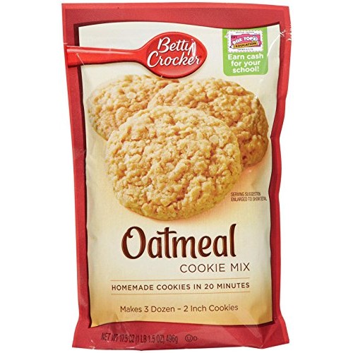 Betty Crocker Oatmeal Cookie Mix - 17.5 Oz - 2 Pk