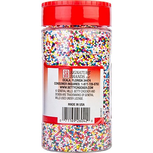 Betty Crocker Parlor Perfect Rainbow Nonpareils