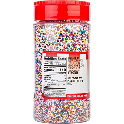 Betty Crocker Parlor Perfect Rainbow Nonpareils