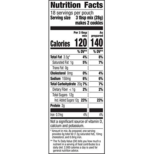 Betty Crocker Peanut Butter Cookie Mix - 17.5 Oz - 2 Pk