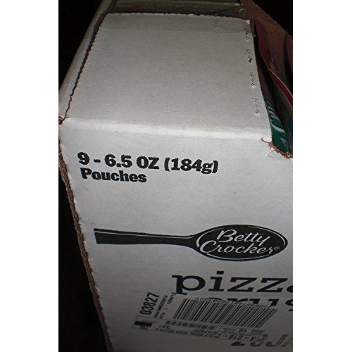 Betty Crocker Pizza Crust Mix, 6.5 - Ounce Pouches Pack Of 6