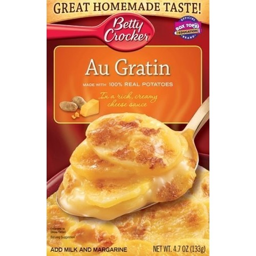 Betty Crocker Potatoes Au Gratin Casserole Mix 4.7Oz - 3 Boxes