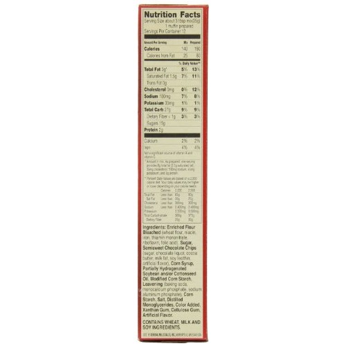 Betty Crocker Premium Muffin and Quick Bread Mix, Chocolate Chip...