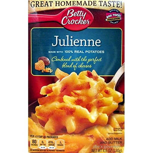 Betty Crocker Real Potato Sides: Julienne Pack Of 3 4.6 Oz Boxes