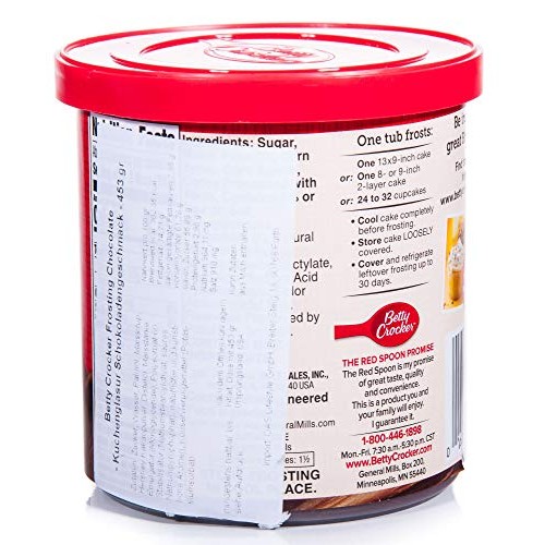 Betty Crocker Rich & Creamy Chocolate Frosting 16 oz