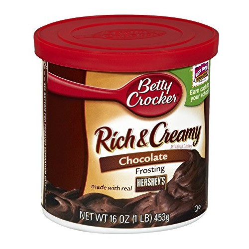 Betty Crocker Rich &Amp; Creamy Frosting - Chocolate - 16 Oz - 3 Pk