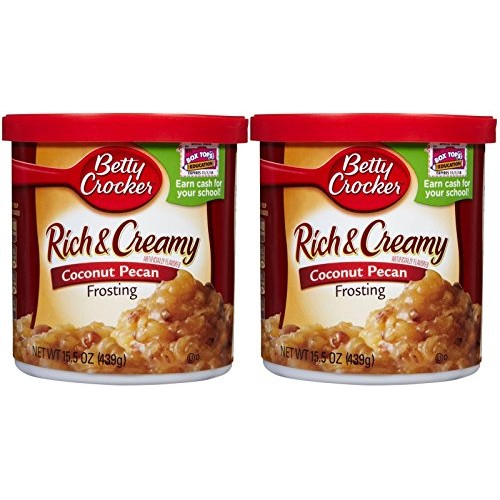 Betty Crocker Rich &Amp; Creamy Frosting - Coconut Pecan - 14.5 Oz -