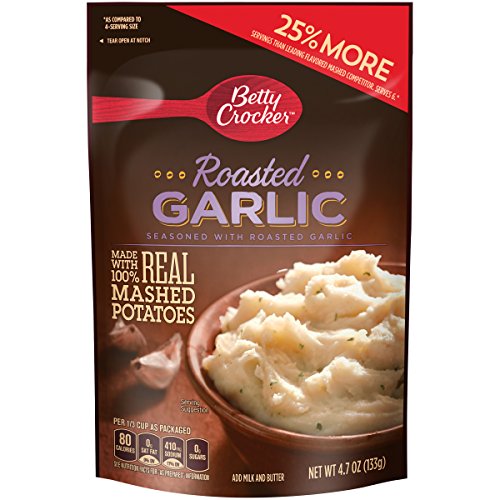 Betty Crocker Savory Roasted Garlic Mashed Potatoes, 4.7 Oz.
