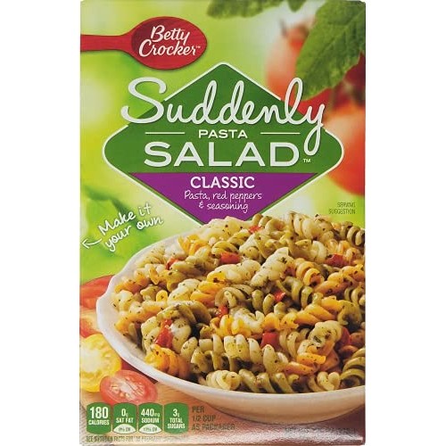 Betty Crocker Suddenly Salad, Classic Pasta, 7.75 Oz, 3 Pk
