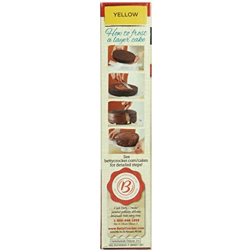 Betty Crocker Super Moist Cake Mix, Yellow, 15.25 Oz
