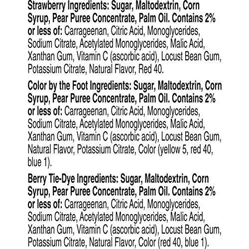 Betty Crocker Fruit Snacks Fruit By The Foot Strawberry/Berry Ti