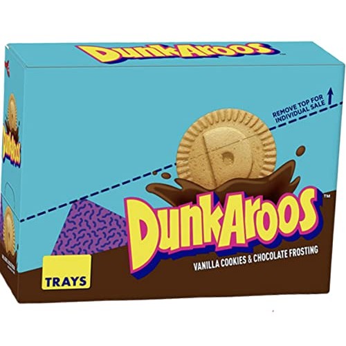Betty Crockers Dunk-A-Roos 12 PACK - Vanilla Cookies and Chocol...