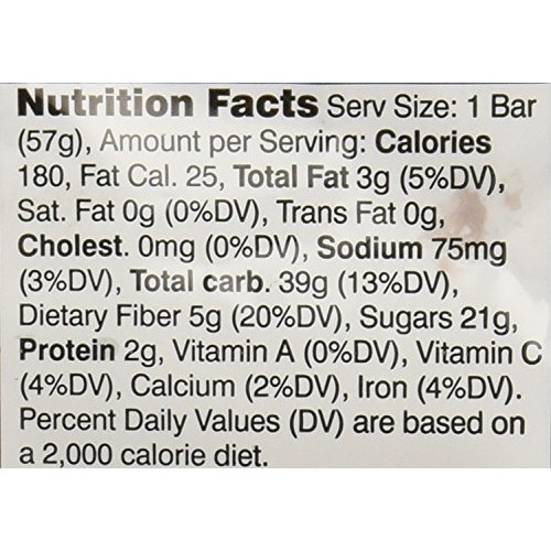 Betty Lous Blueberry Fruit Bars, 2 Oz