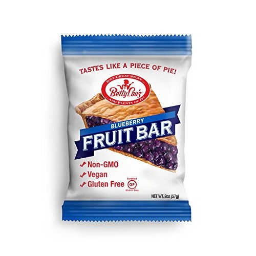 Betty Lous Blueberry Fruit Bars, 2 Oz