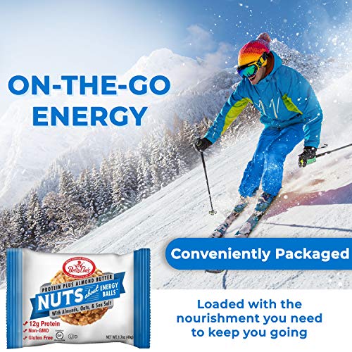 Betty Lous Energy Balls, Almond Butter, 1.7 Ounce Pack Of 12