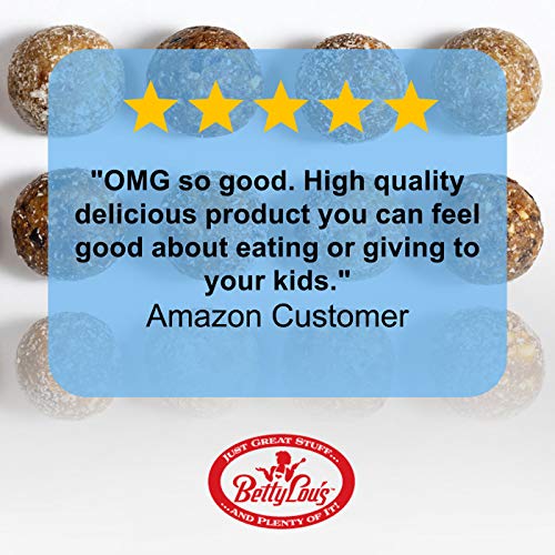 Betty Lous Energy Balls, Almond Butter, 1.7 Ounce Pack Of 12