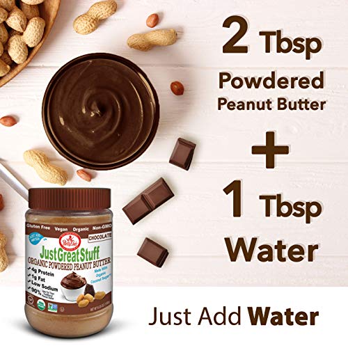 Betty Lous Just Great Stuff Powdered Organic Peanut Butter, Cho