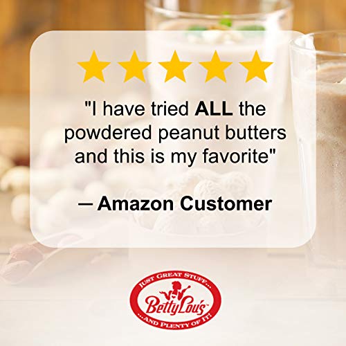 Betty Lous Just Great Stuff Powdered Organic Peanut Butter, Cho