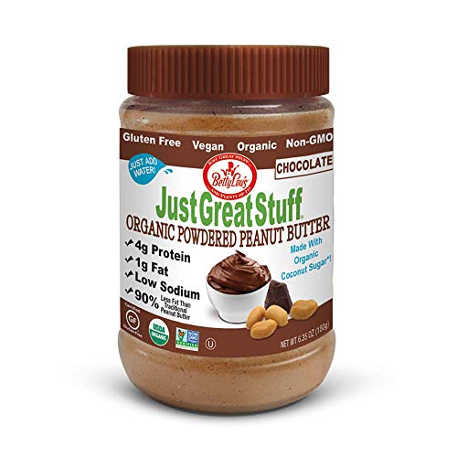 Betty Lous Just Great Stuff Powdered Organic Peanut Butter, Cho