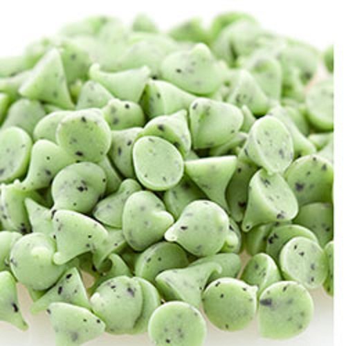 Green Mint Chocolate Chips Mint Flavored Confectionary Drops 5 P