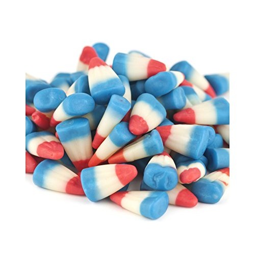 Patriotic Candy Corn 5 pounds red white blue raspberry lemonade ...
