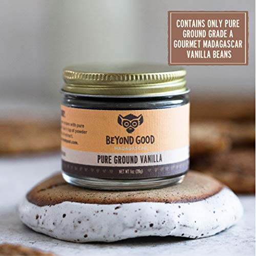 Pure Ground Vanilla Powder | Pure Madagascar Grade A Ground Vani
