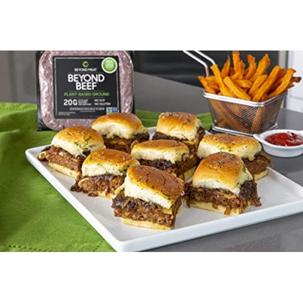 Beyond Beef from Beyond Meat - Plant-Based Meat, Frozen, 16 oz ...