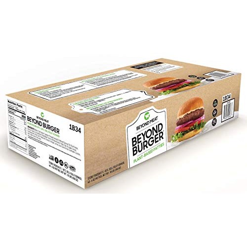 Beyond Burger From Beyond Meat, Plant-Based Meat, Frozen, 40 - 4 Beyond Burger From Beyond Meat, Plant-Based Meat, Frozen, 40 - 4