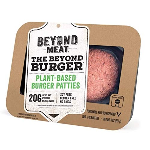 Beyond Meat Burger, Worlds First Plant-Based Burger, Vegan, No