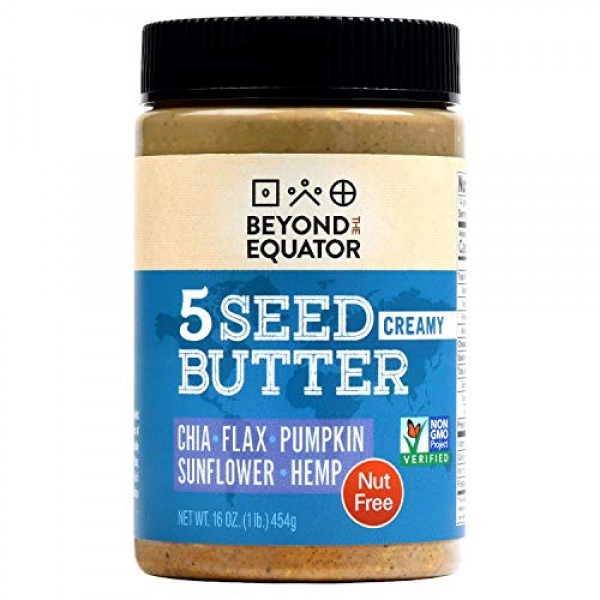 Beyond the Equator 5 Seed Butter - Nut Free, Low Carb, Keto, Non...