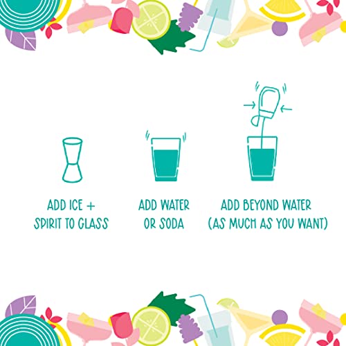 Beyond Water Cocktail Mixer - Assorted Pack - 2 X 22 Servings L...