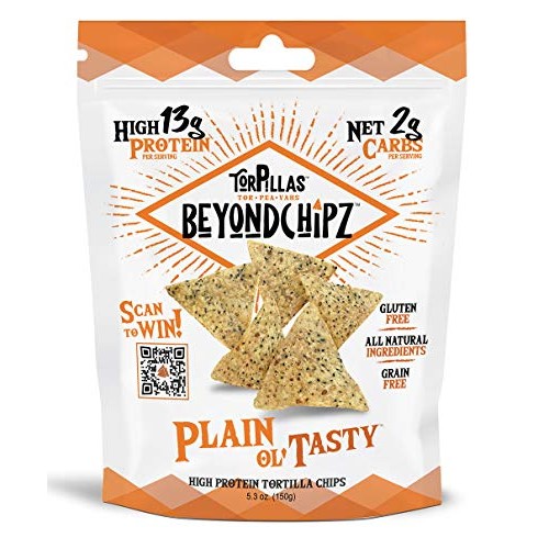 Beyondchipz Torpillas Low Carb Keto Gluten Free Tortilla Chips 5