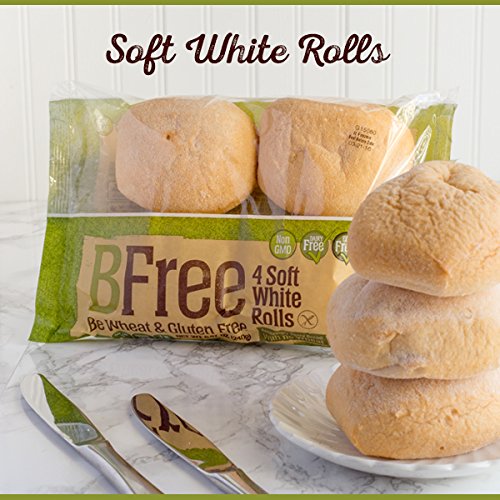 Bfree Gluten Free Rolls, Soft White, 8.47 Ounce Pack Of 3