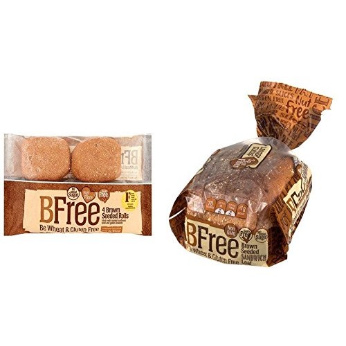 Bfree Gluten Free Variety Pack Seeded Brown Rolls And Seeded Bro