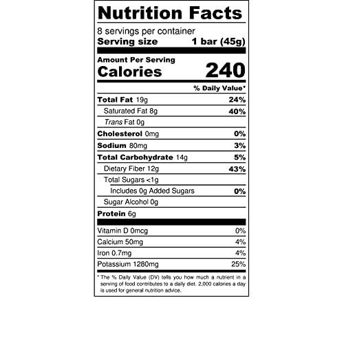 Bhu Cookie Dough Keto Protein Bars, Double Dark Chocolate, Ultra Bhu Cookie Dough Keto Protein Bars, Double Dark Chocolate, Ultra