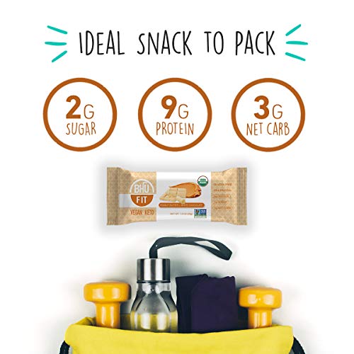 Bhu Fit Protein Bar, Peanut Butter White Chocolate Chip - Organi
