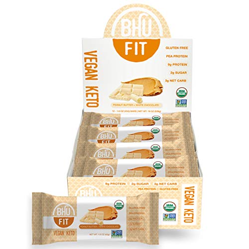 Bhu Fit Protein Bar, Peanut Butter White Chocolate Chip - Organi