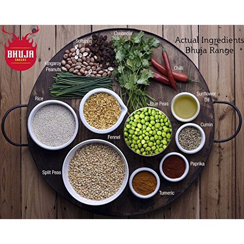 Bhuja Crunchy Seasoned Peas, 7 Ounce Pack Of 6