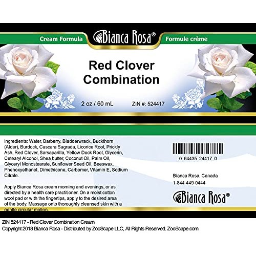 Red Clover Combination Cream 2 Oz, Zin: 524417