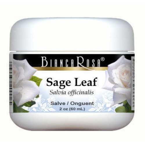 Sage Leaf - Salve Ointment 2 Oz, Zin: 513244
